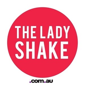 The Lady Shake Australia Logo