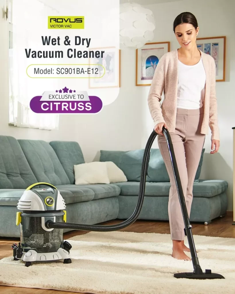 Rovus Victor Wet & Dry Vacuum Cleaner