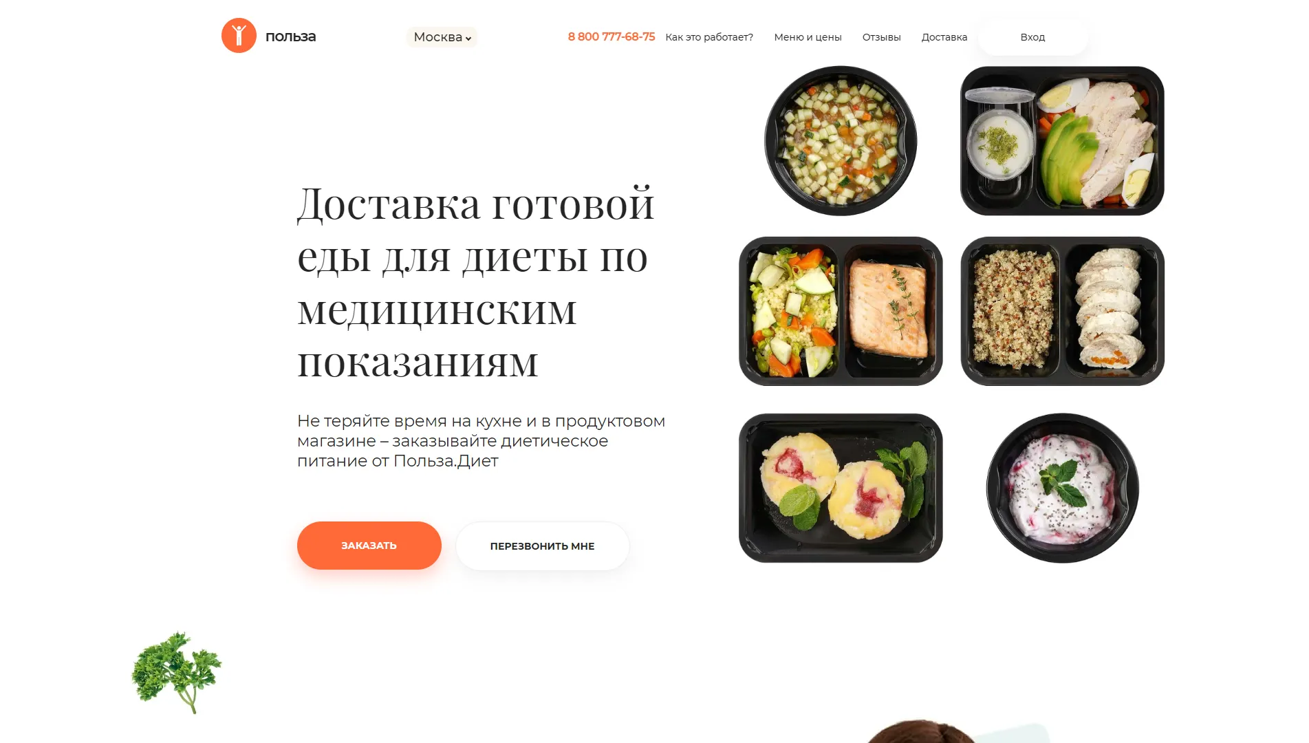 Polza diet Russia Banner