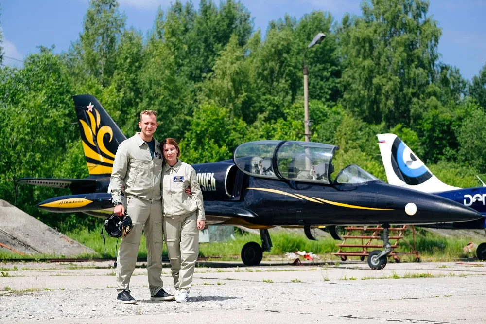 Полет на истребителе L-39