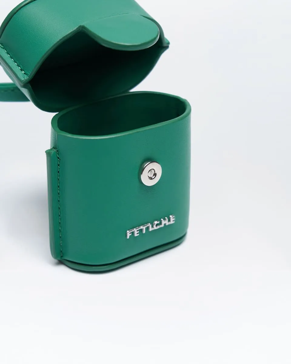 F.035. Emerald Стильный зеленый футляр для наушников AirPods от FETICHE
